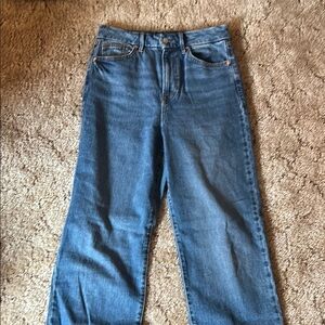 Forever 21 Blue Straight Leg Jeans